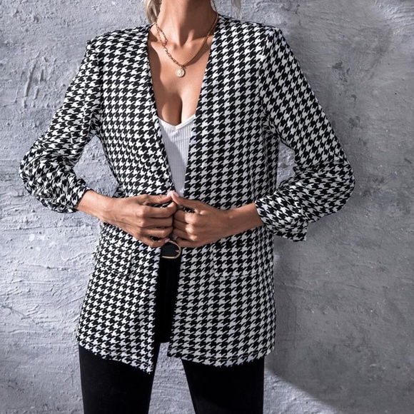 Houndstooth Blazer - Picture 3 of 3